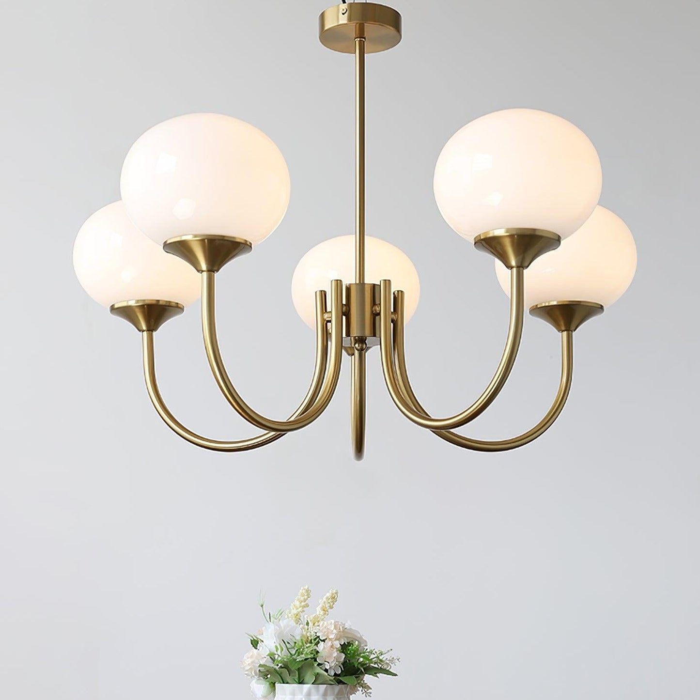 Marshmallow Candlestick Hanging Lamp